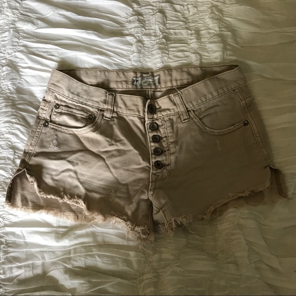 Free People Denim Shorts